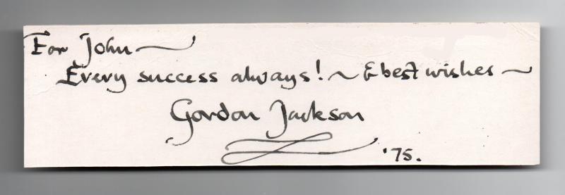 Gordon Jackson - 15014