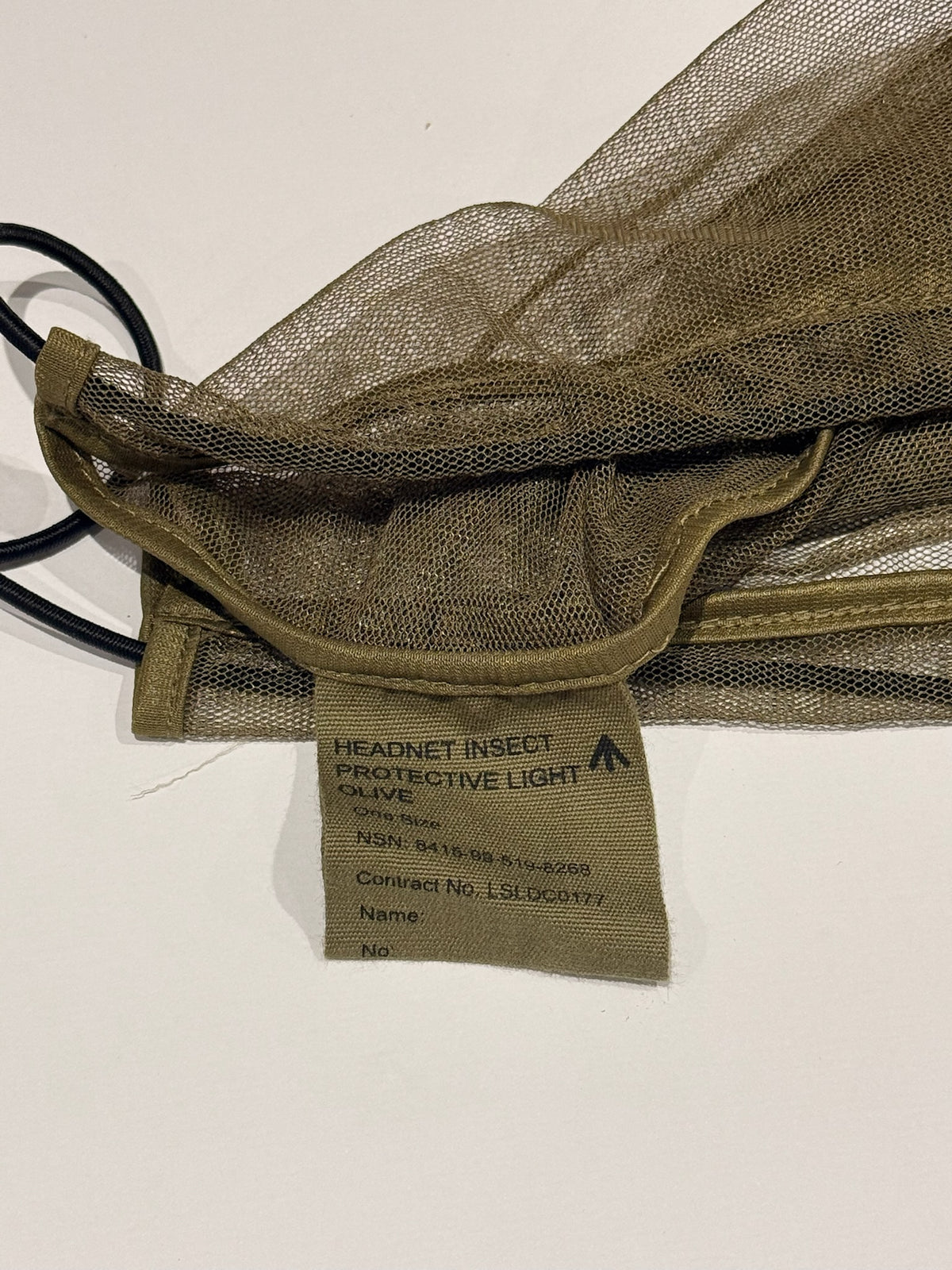 British Army Insect Headnet