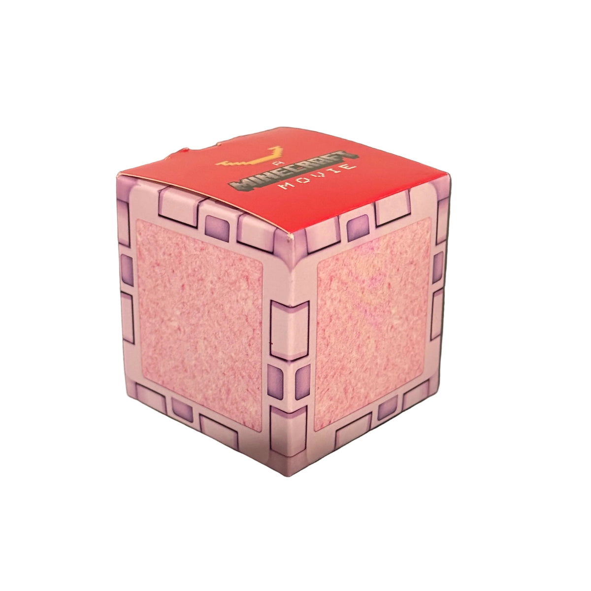 MCDONALDS Minecraft (2025) Pink Wool Block and Pink Sheep Toy