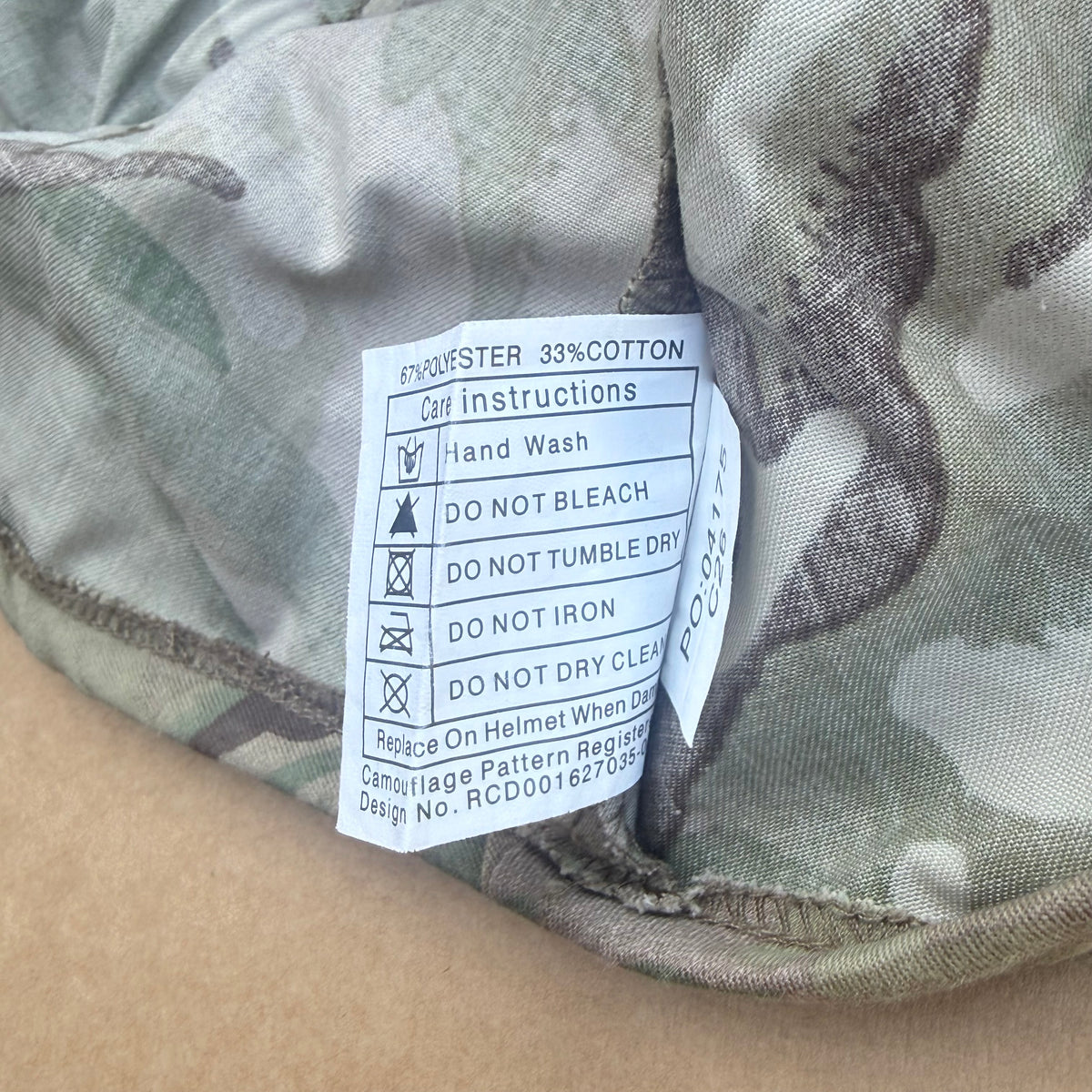 MTP MK6 GS Helmet Cover