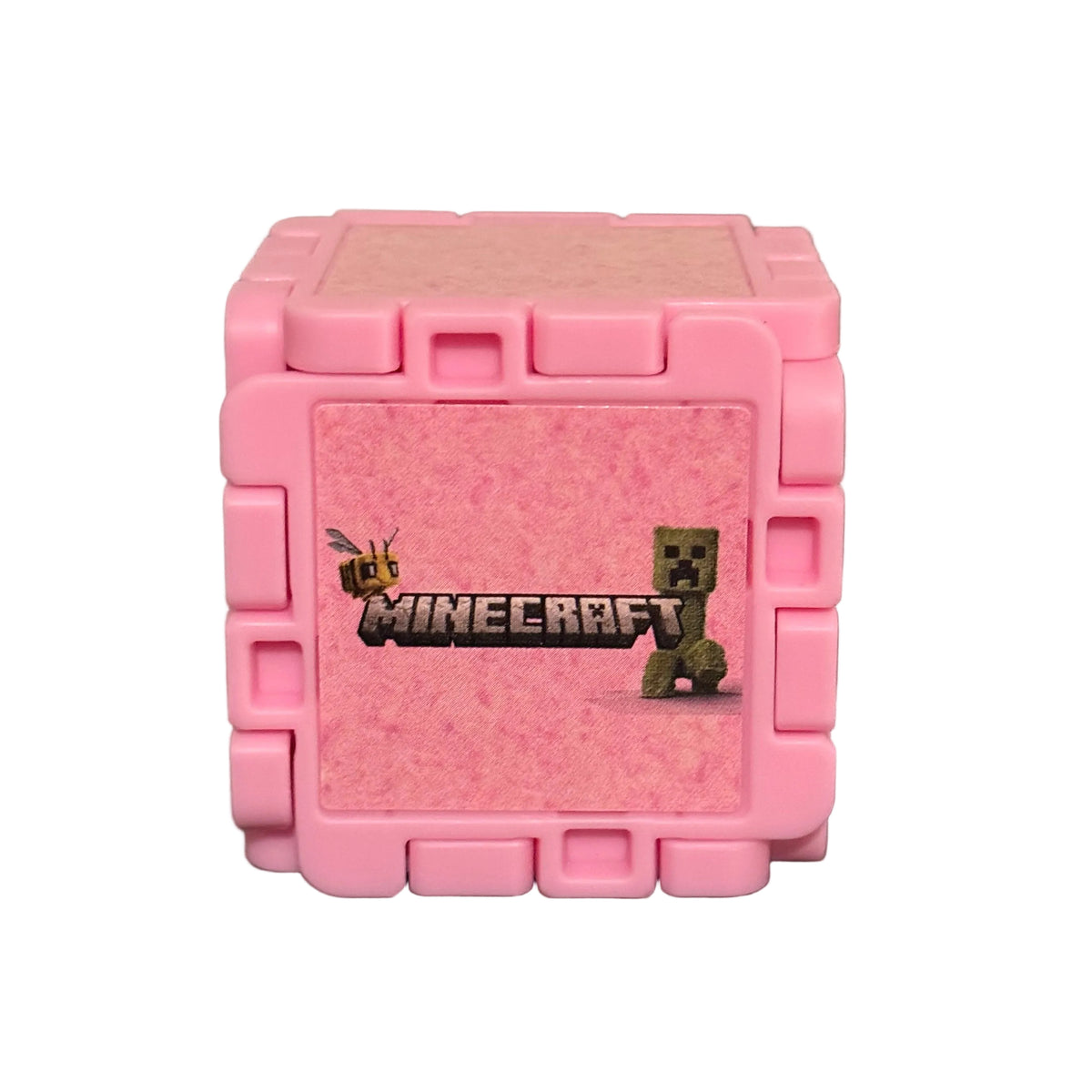 MCDONALDS Minecraft (2025) Pink Wool Block and Pink Sheep Toy