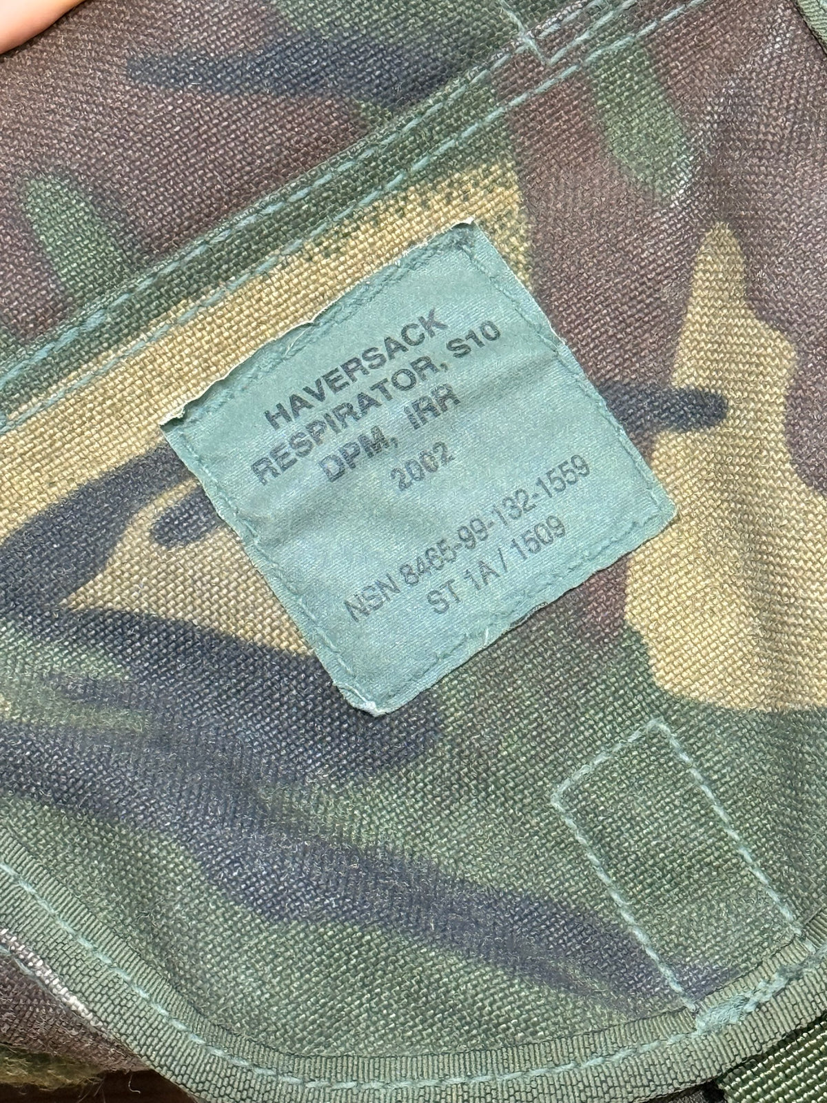 PLCE, IRR, Respirator Havesack