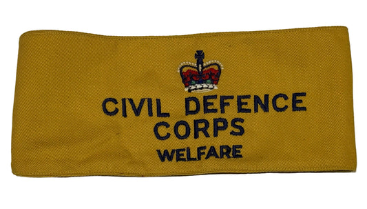 UK Civil Defence Corps Ð "Welfare" branch Arm Band